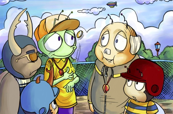 Play Ball - With the Coaches - Bugville Critters by Robert Stanek